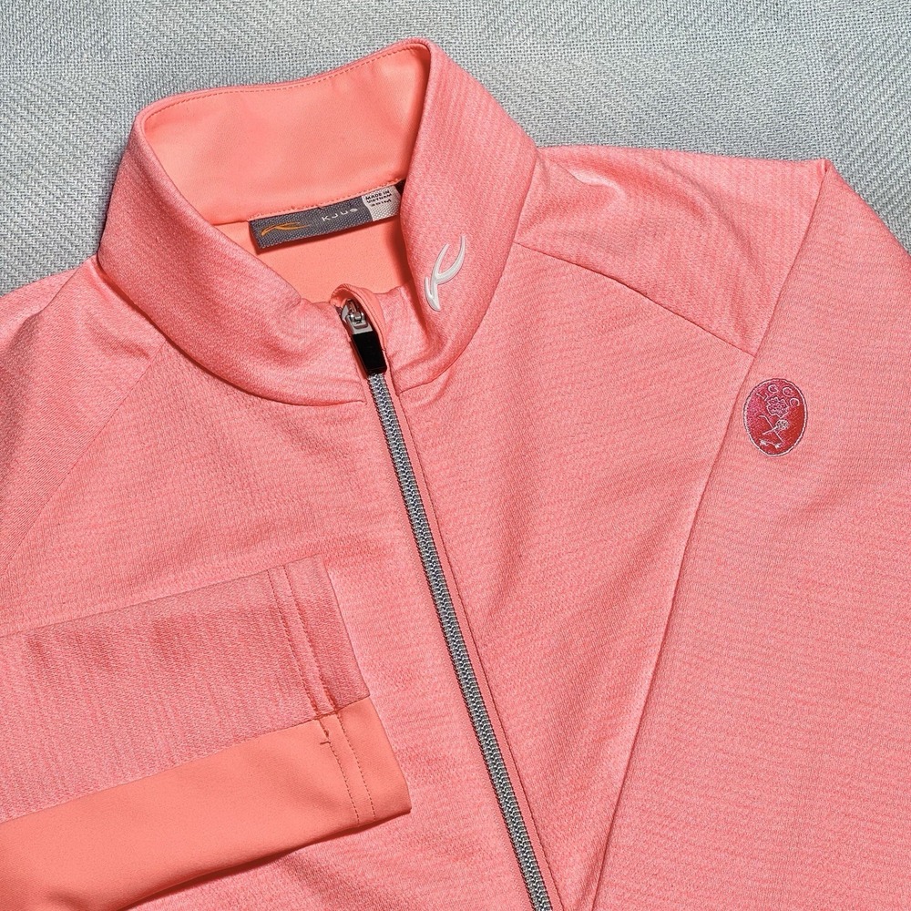 KJUS Emelia Midlayer Jacket Womens 38 Medium Golf Performance Lake Geneva CC‎